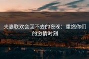 夫妻联欢会回不去的夜晚：重燃你们的激情时刻