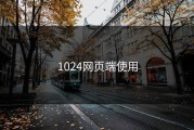 1024网页端使用